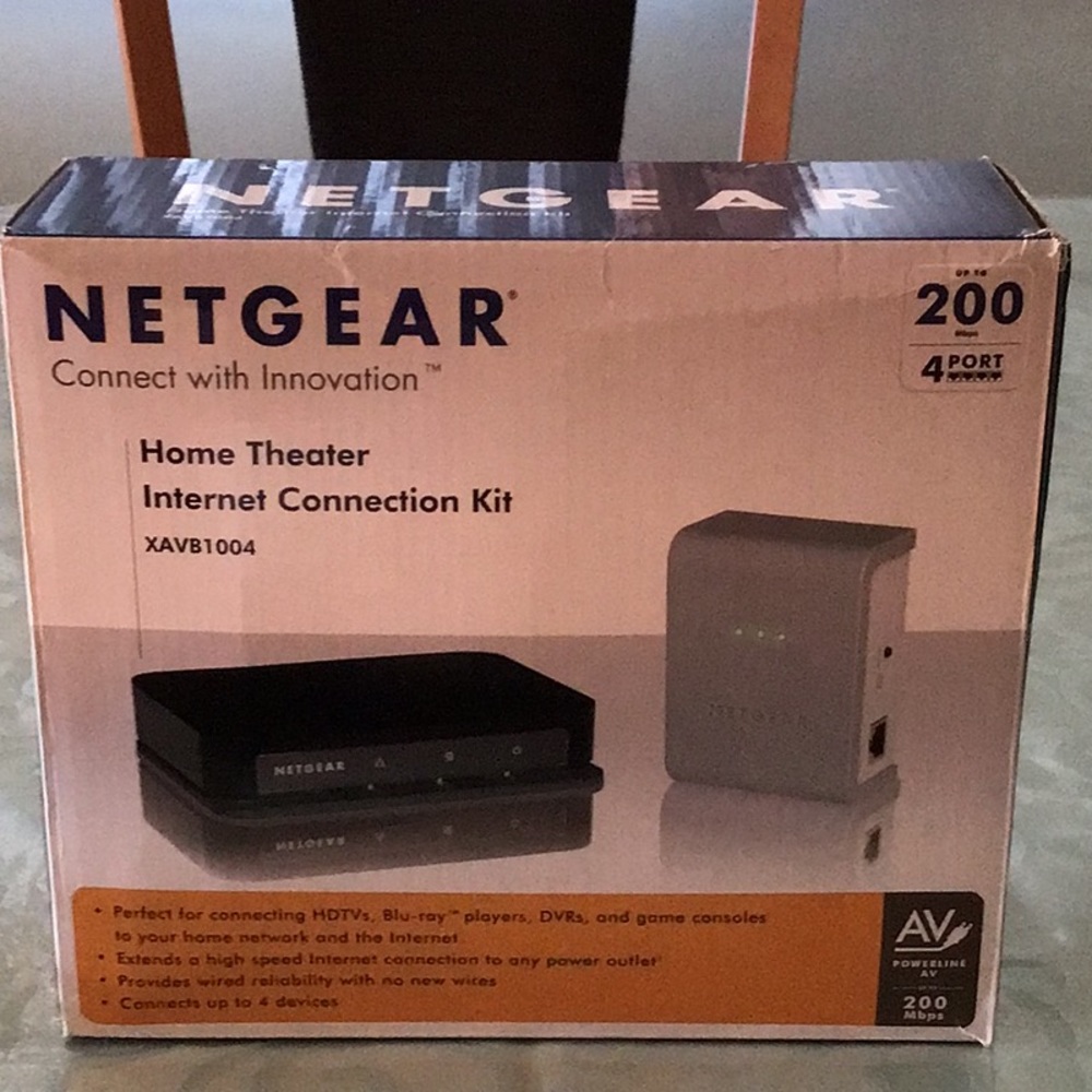 NETGEAR HOME THEATER INTERNET CONNECTION KIT XAVB1004